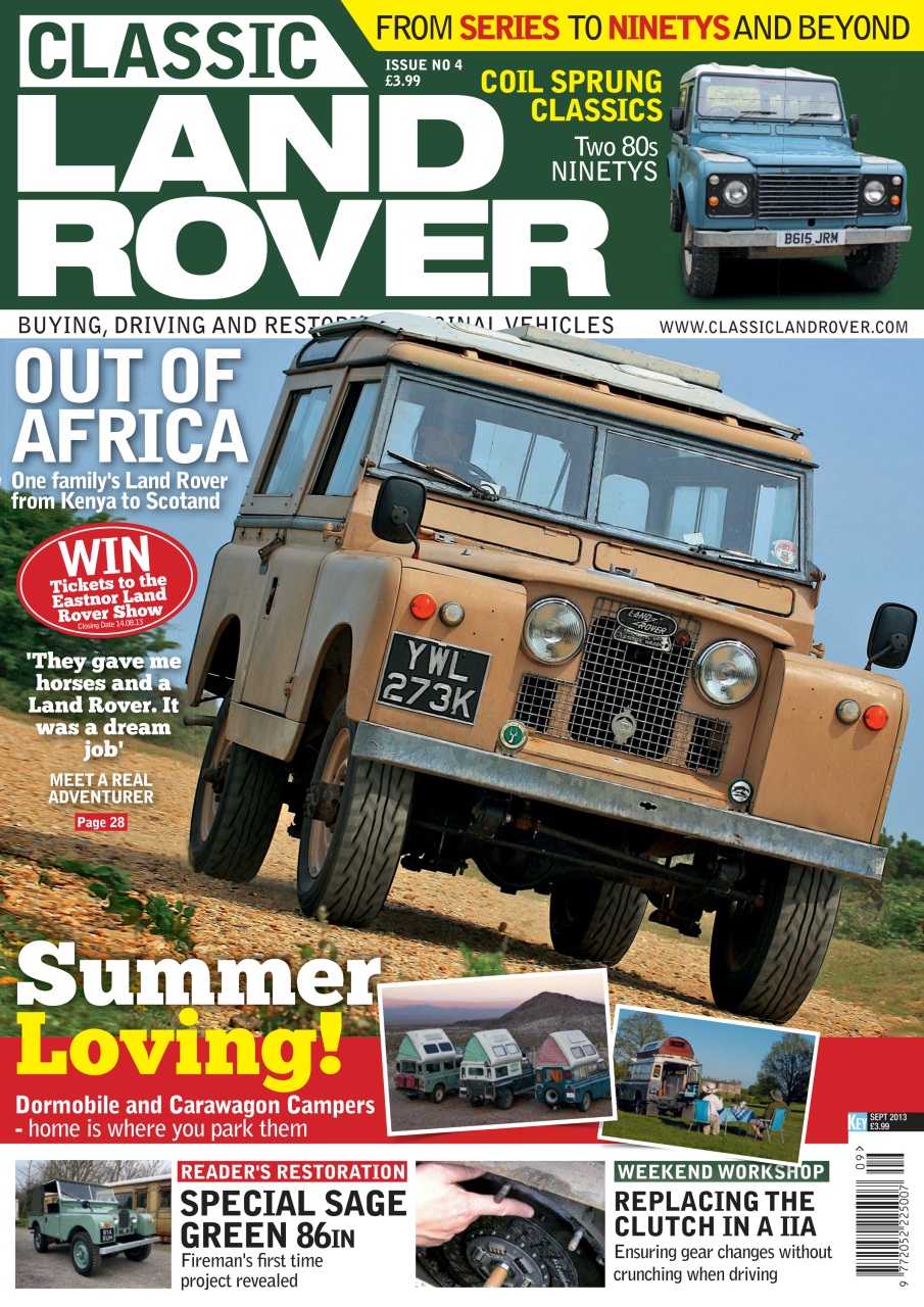 magazine land rover