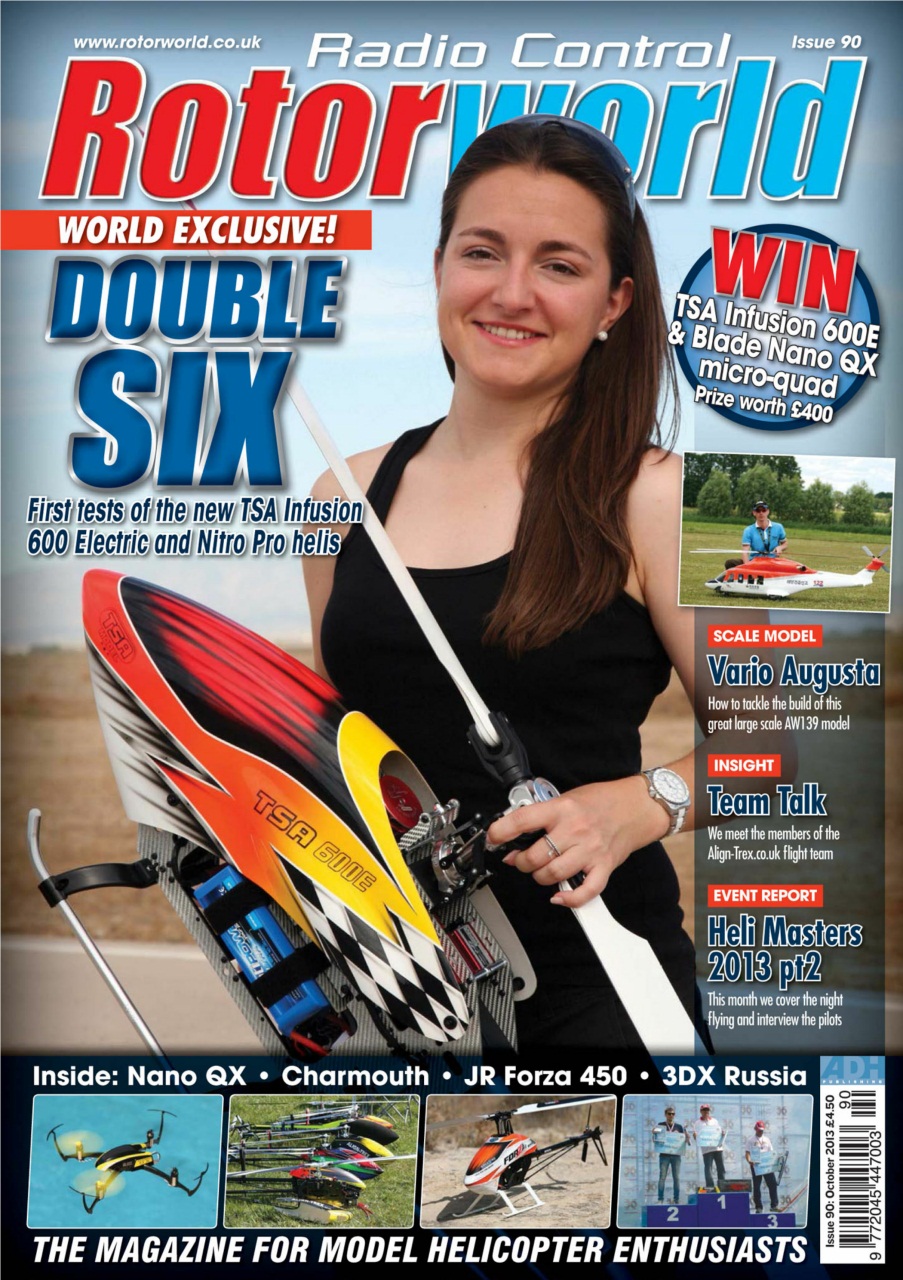 Radio Control Rotor World Magazine 90 Back Issue