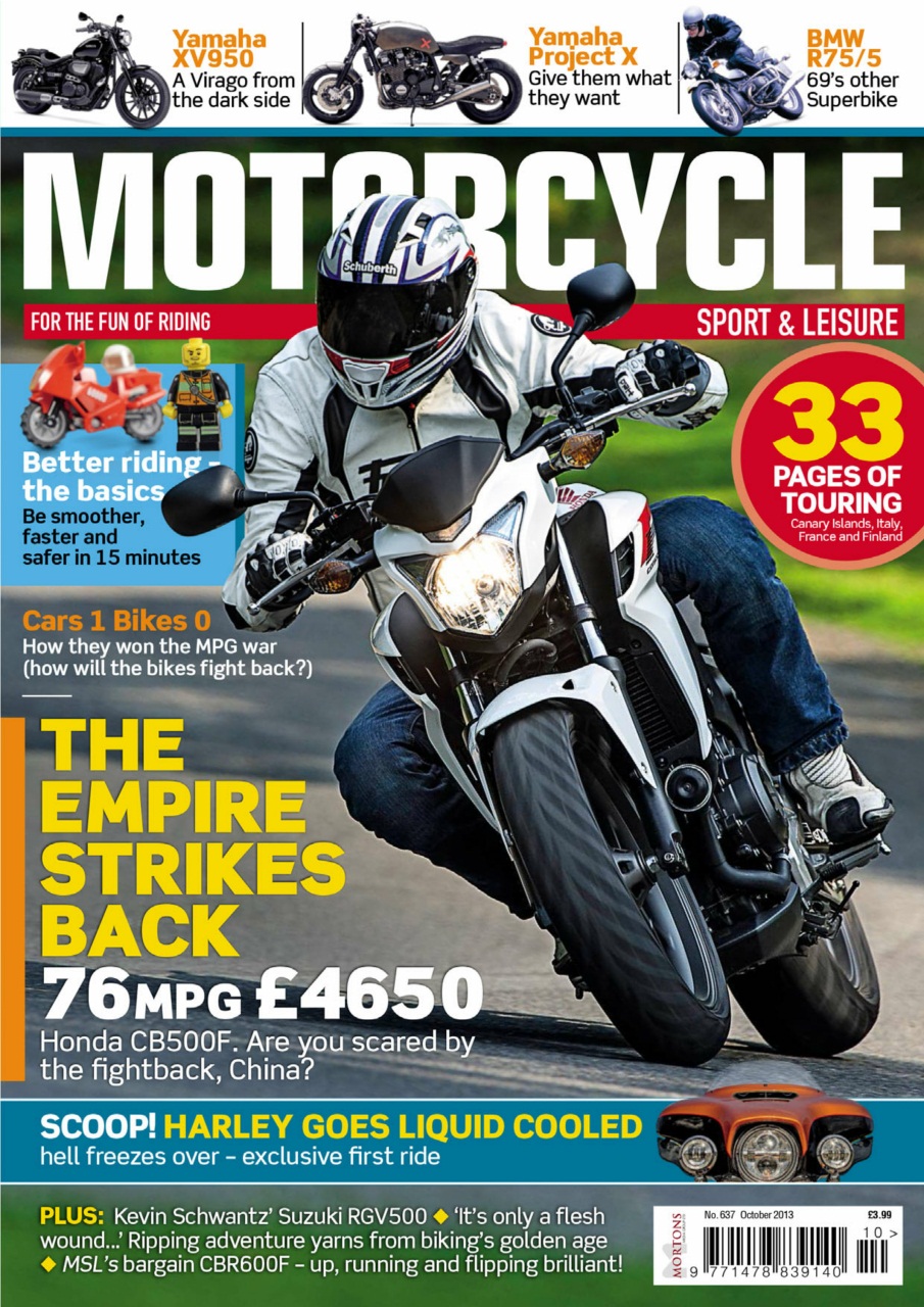 Motorcycle Sport & Leisure Magazine - October 2013 Subscriptions