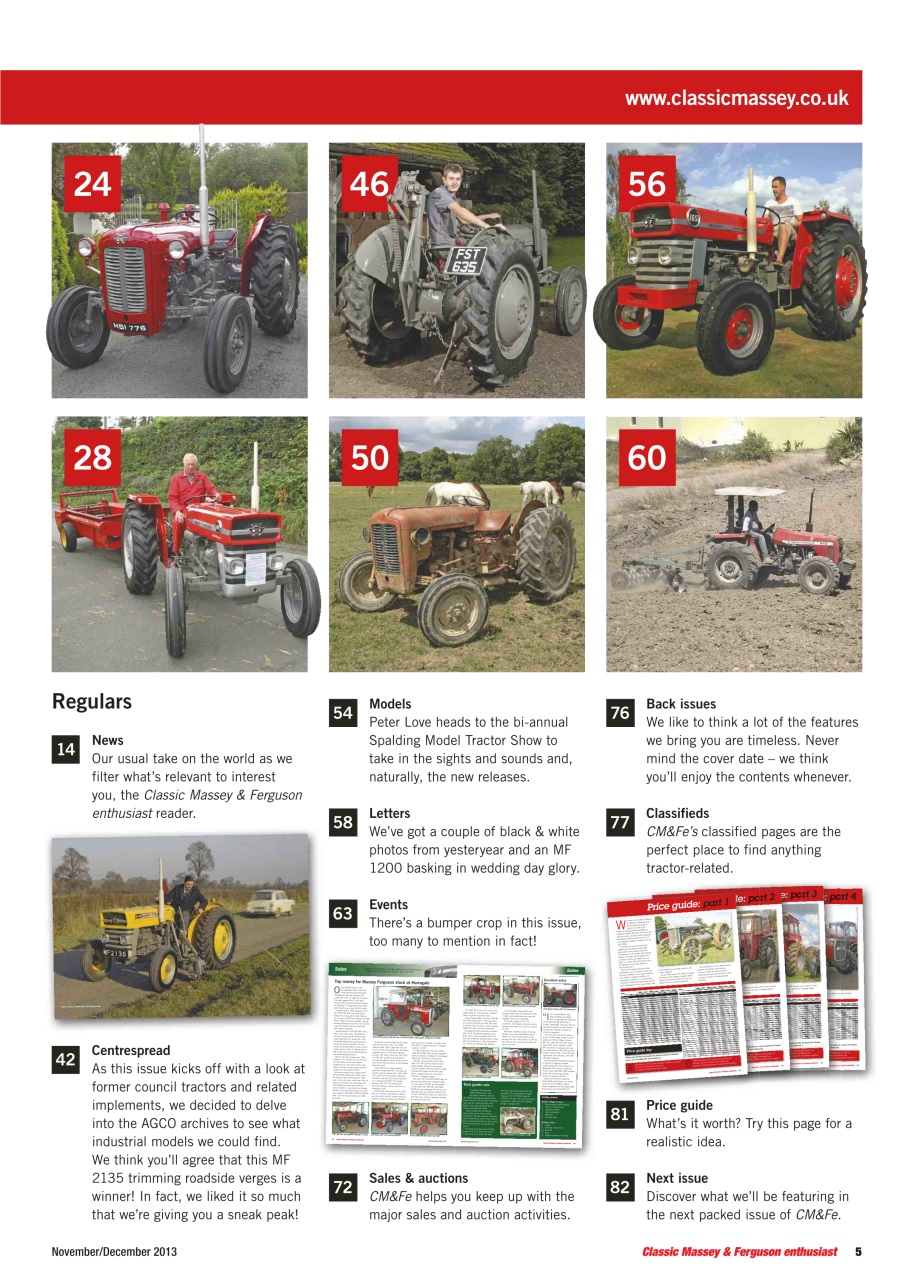 Classic Massey Magazine - Surveying the scene Back Issue