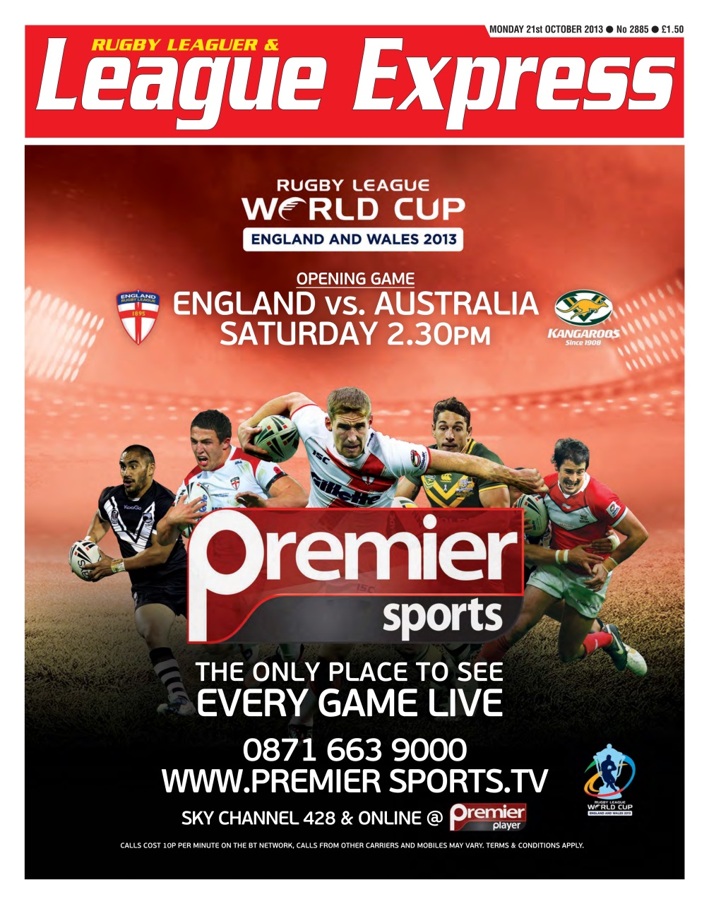 League Express Magazine 2885 Back Issue