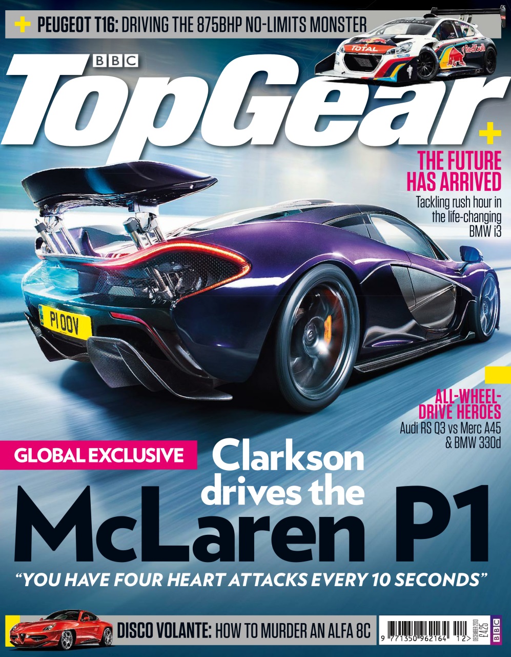 BBC Top Gear Magazine December 2013 Back Issue