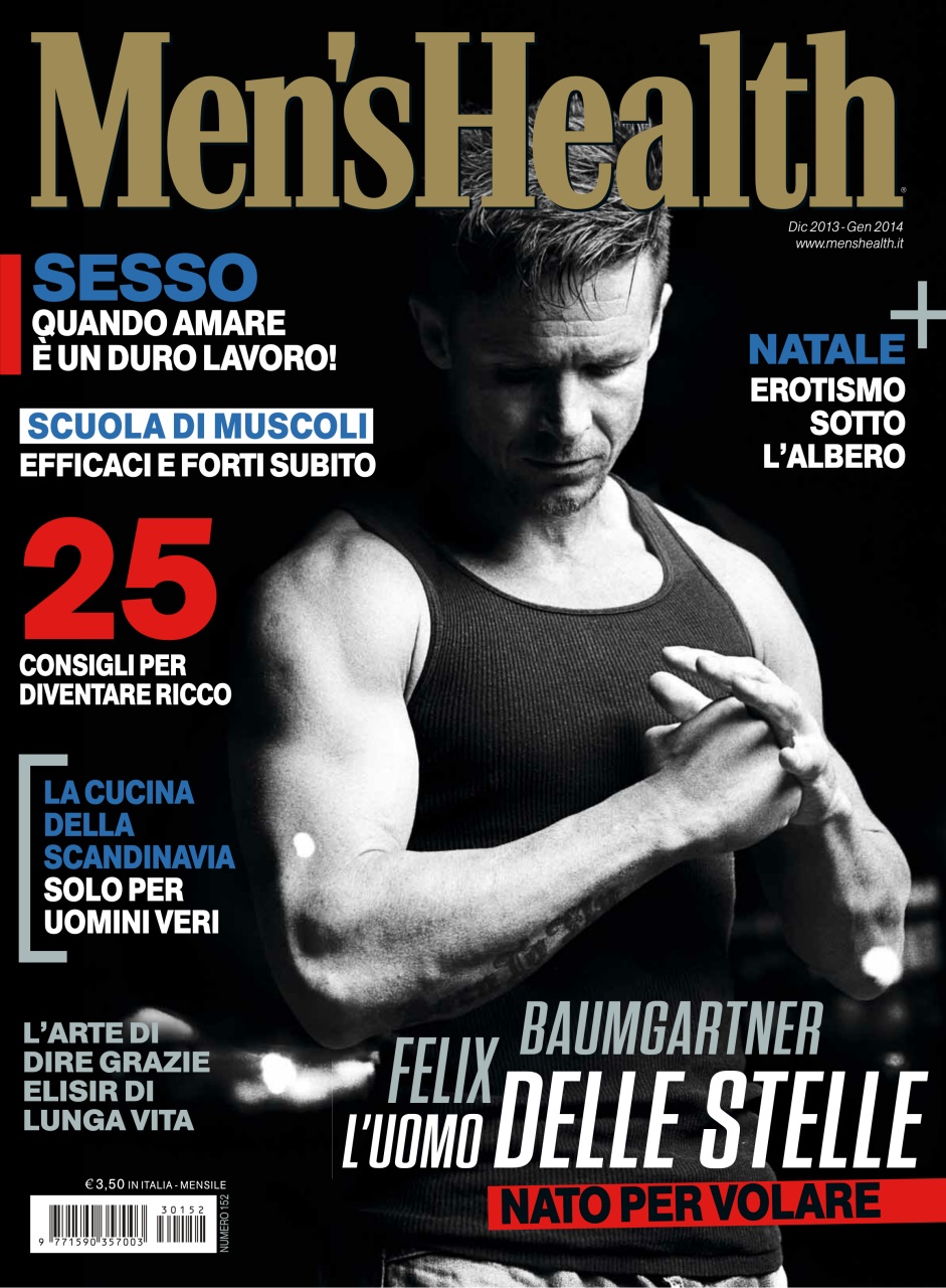 Men's Health Italia Magazine Men's Health dic2013gen14 Back Issue