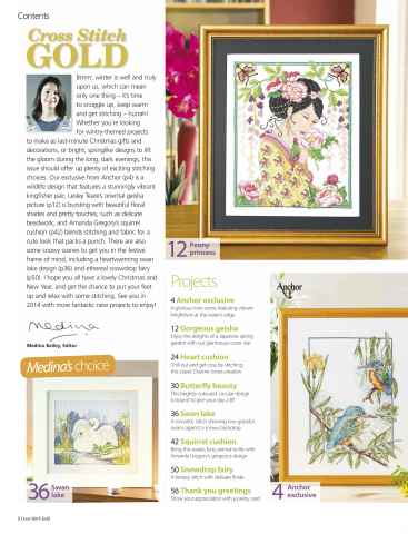 Cross Stitch Gold Magazine - December 2013 Back Issue