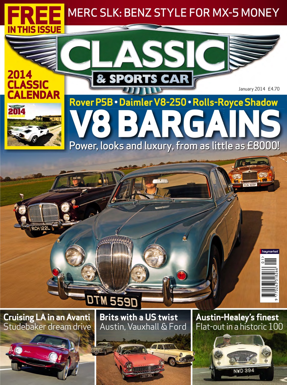 Classic & Sports Car Magazine January 2014 Back Issue