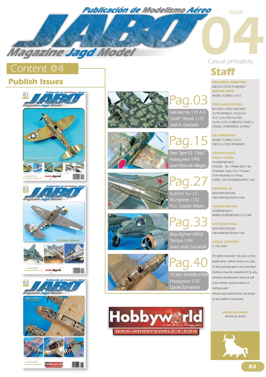 Jabo English Magazine JABO MAGAZINE 04 Back Issue