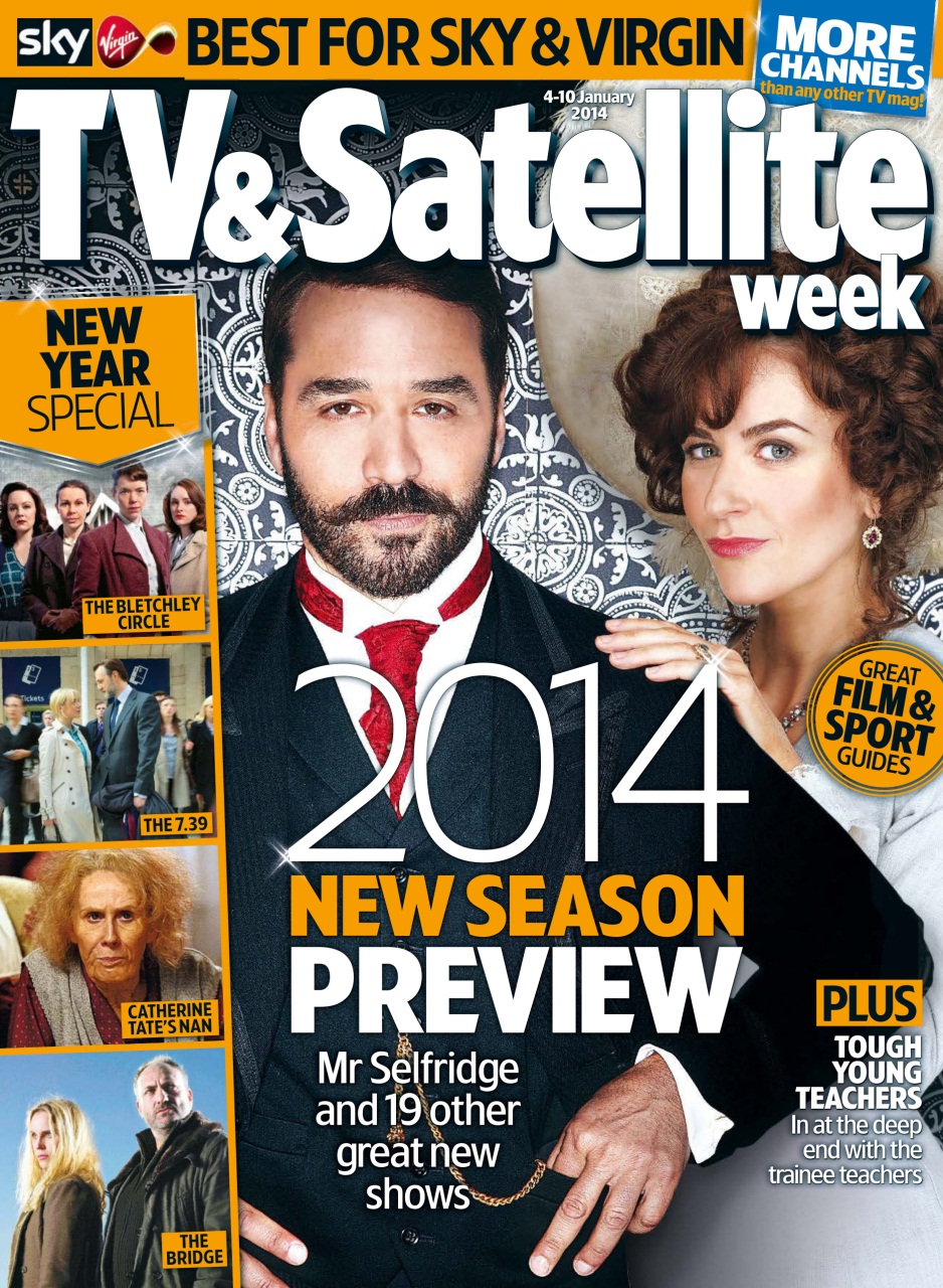 TV & Satellite Week Magazine 4th January 2014 Back Issue