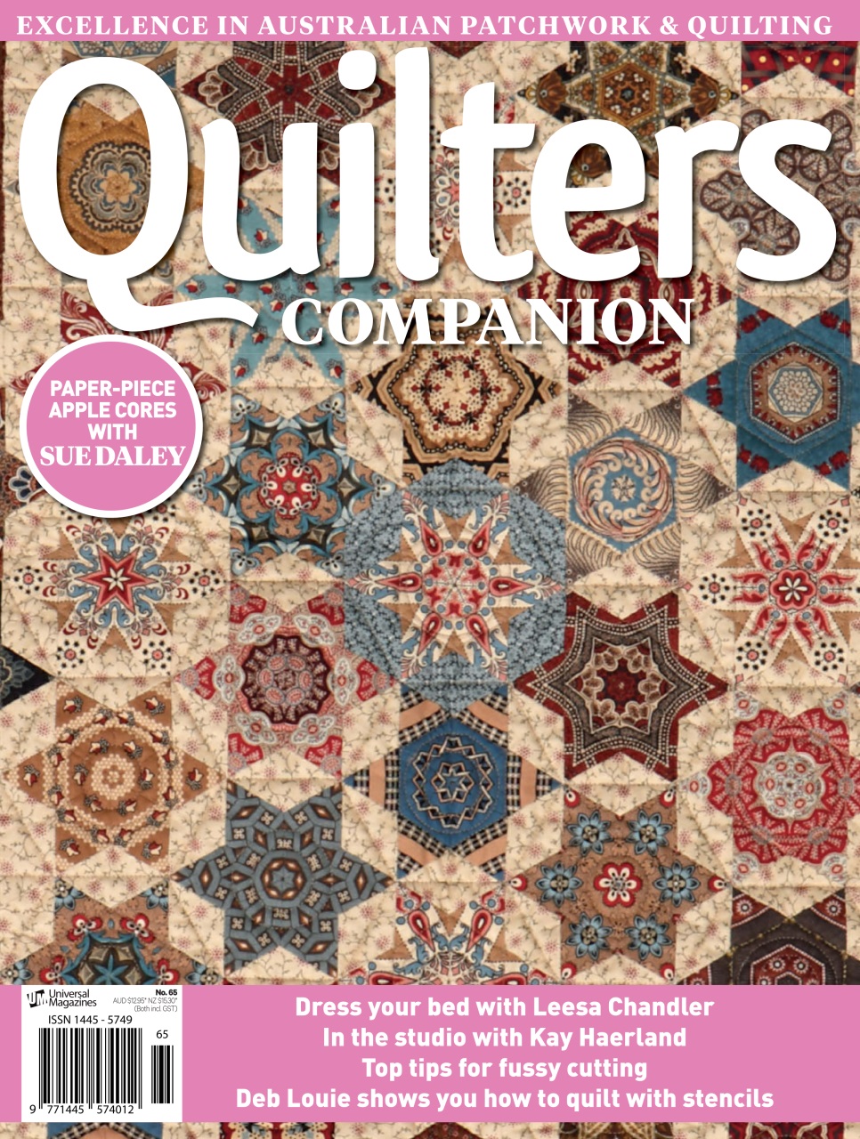 Quilters Companion Magazine Issue65 Feb Mar 2014 Subscriptions