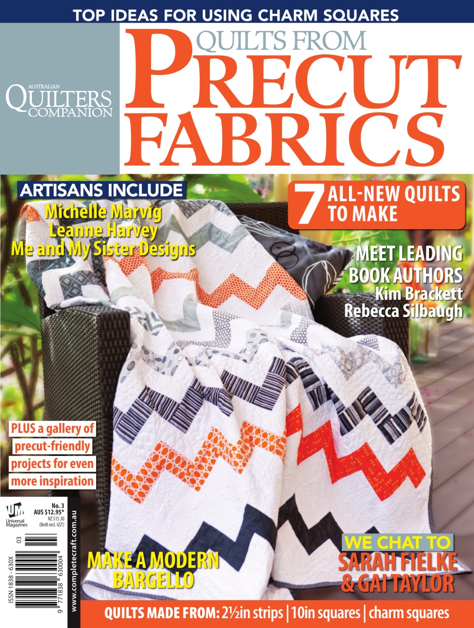 Quilters Companion Magazine Quilts from Precut Fabrics 3 Special Issue