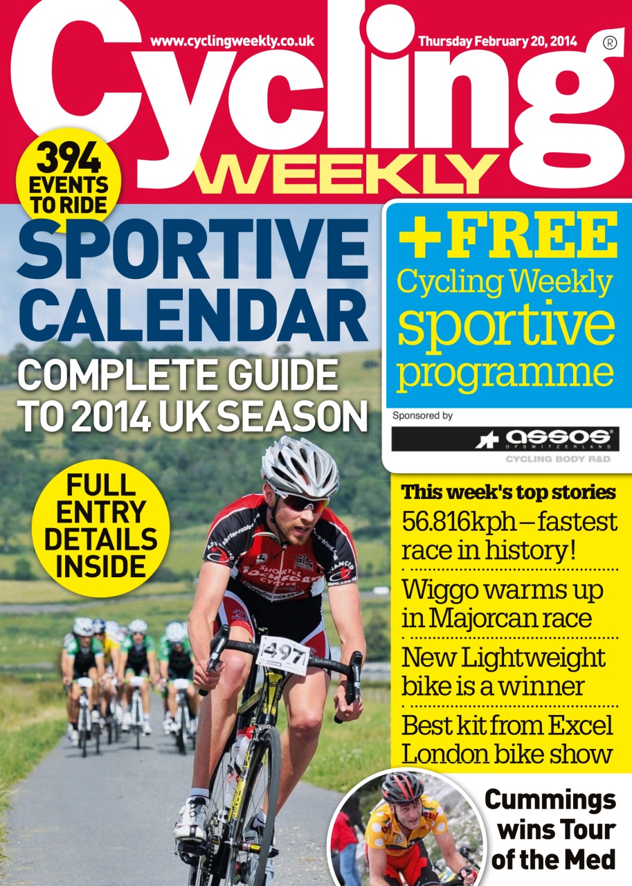 Cycling Weekly Magazine 20th February 2014 Back Issue
