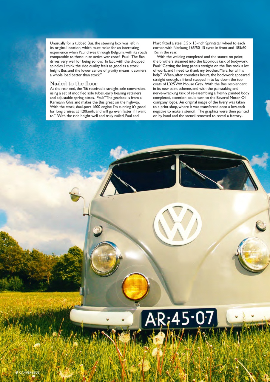 VW Camper Magazine April 2014 Back Issue