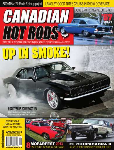 Canadian Hot Rods Magazine Volume Issue Back Issue