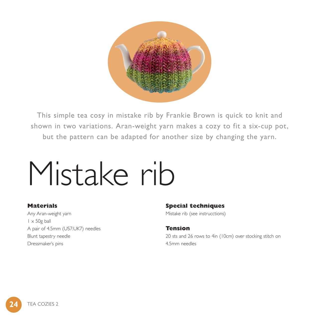 Knitting Magazine Tea Cozies 2 Speciale Editie