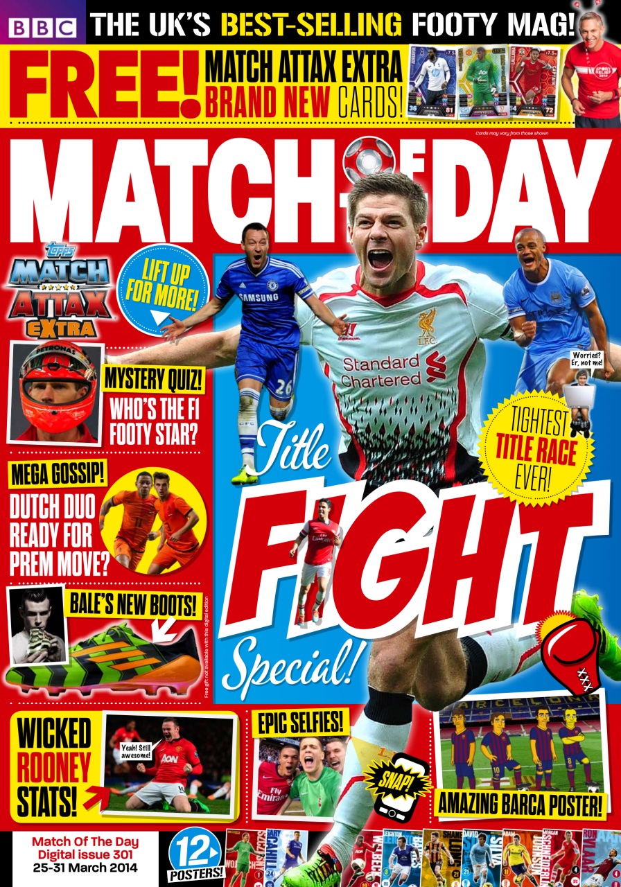 Match of the Day Magazine Issue 301 Back Issue