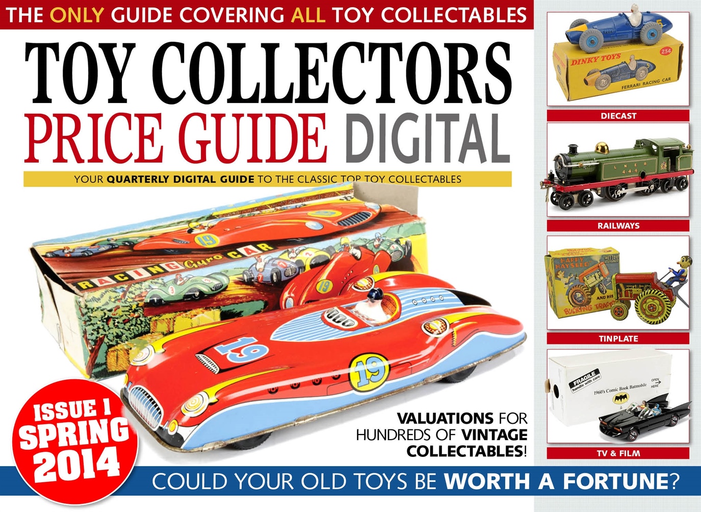 Toy Collectors Price Guide Magazine Spring 2014 Back Issue