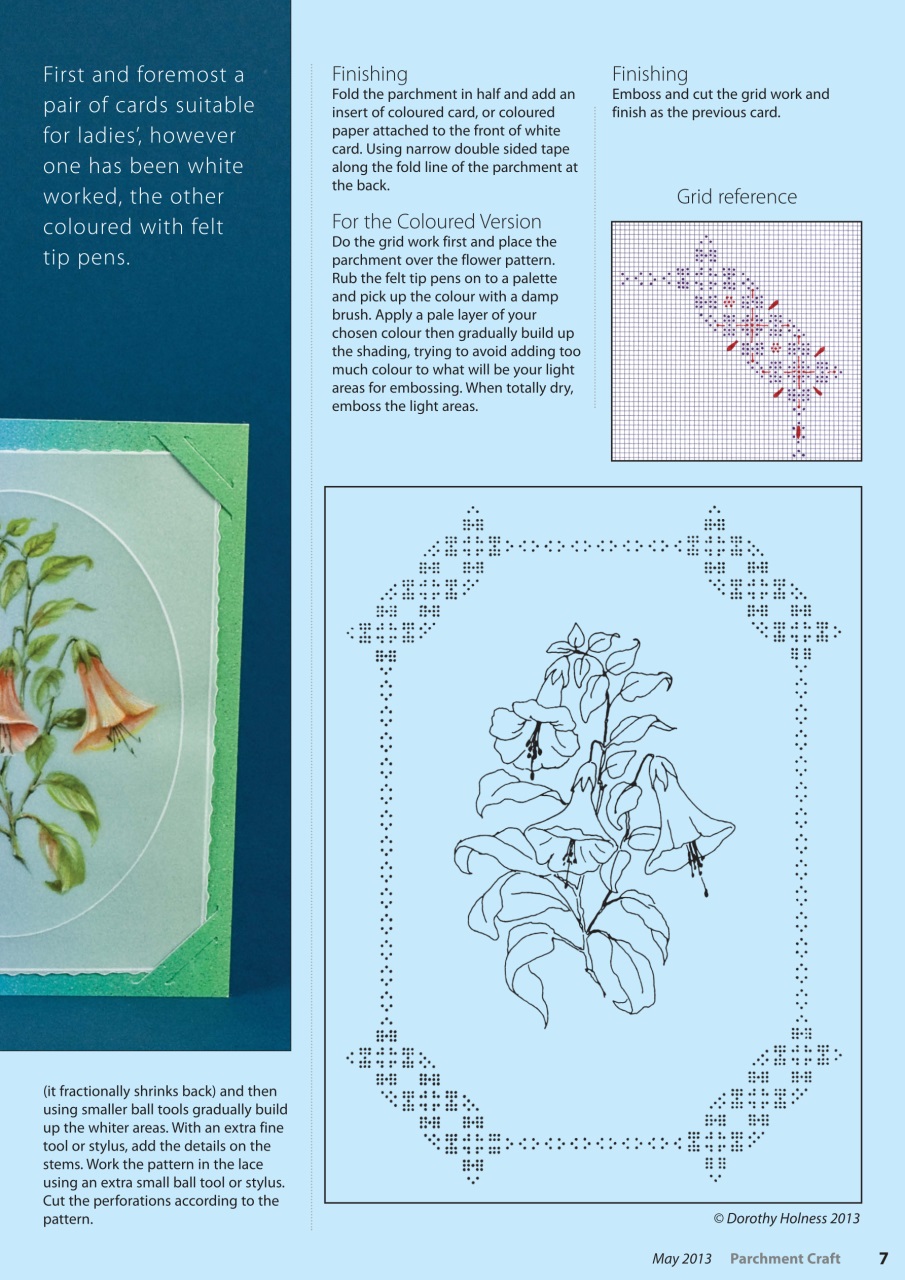 Parchment Craft Magazine May 2013 Back Issue