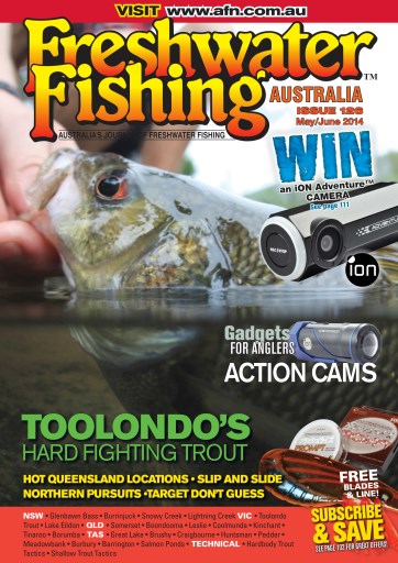 Freshwater Fishing Australia Magazine - FWF126 May June 2014 Back Issue