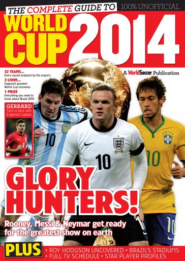 World Soccer Magazine World Cup 2014 Back Issue world-soccer-magazine-world-cup-2014-back-issue