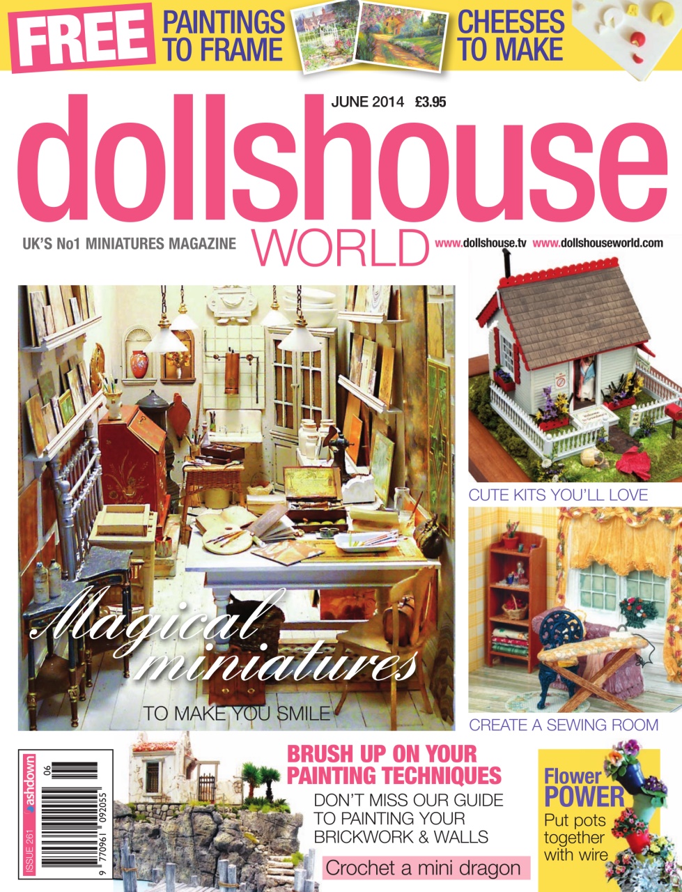 Dolls House World Magazine JUNE Subscriptions Pocketmags