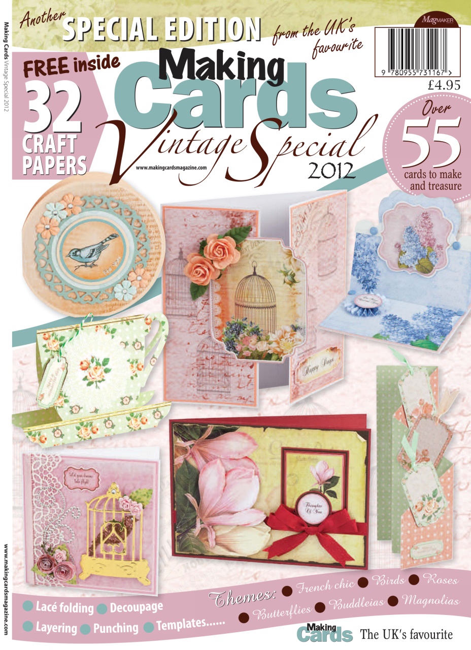 Making Cards & Papercraft Magazine Vintage Special 2012 Special Issue