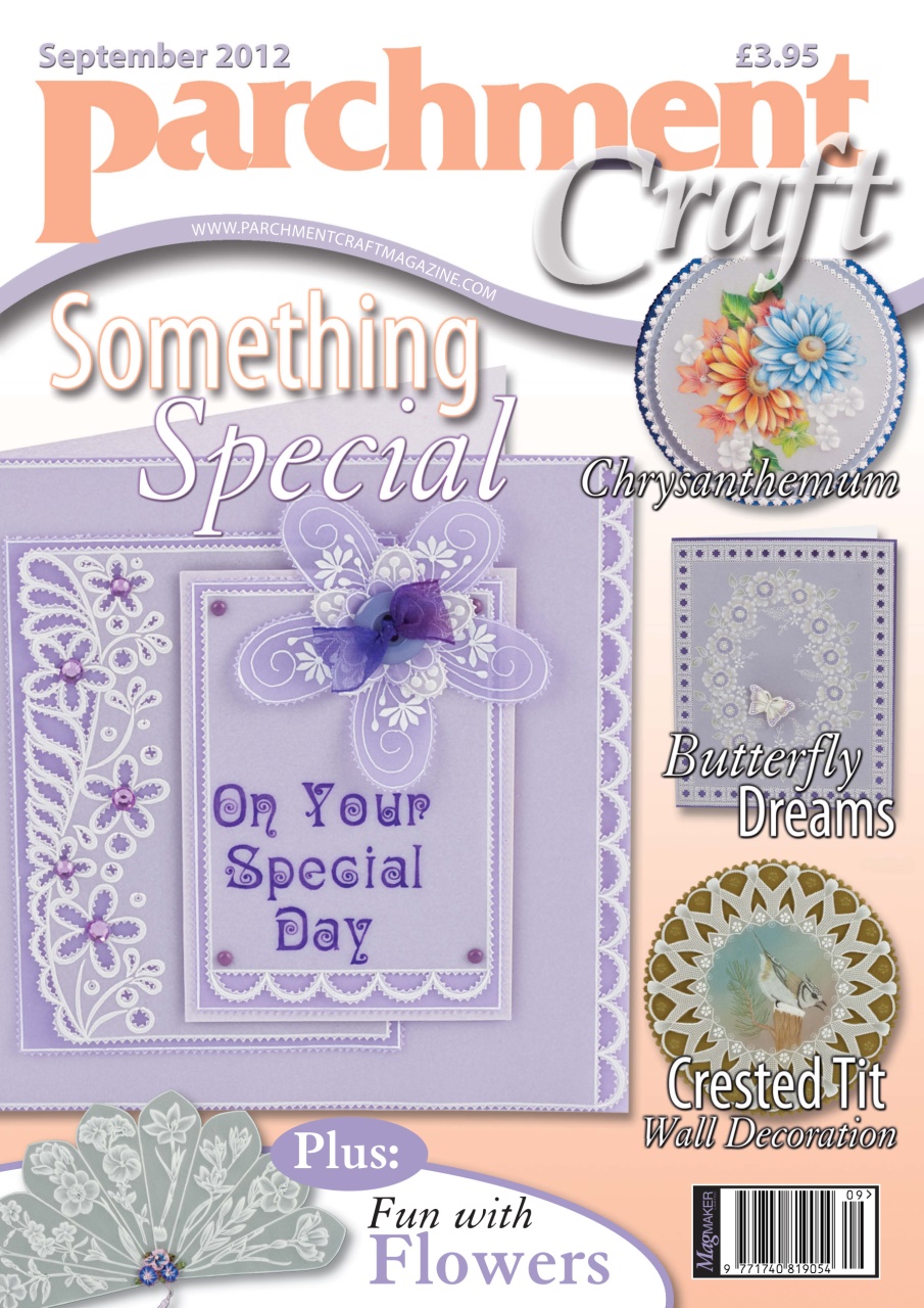 Parchment Craft Magazine September 2012 Back Issue
