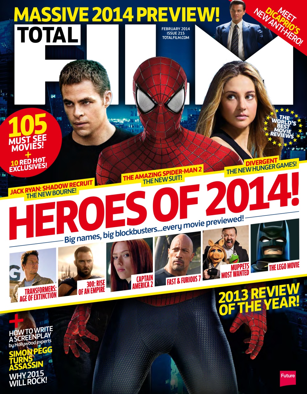 Download Total Film Magazine November 2014 True PDF