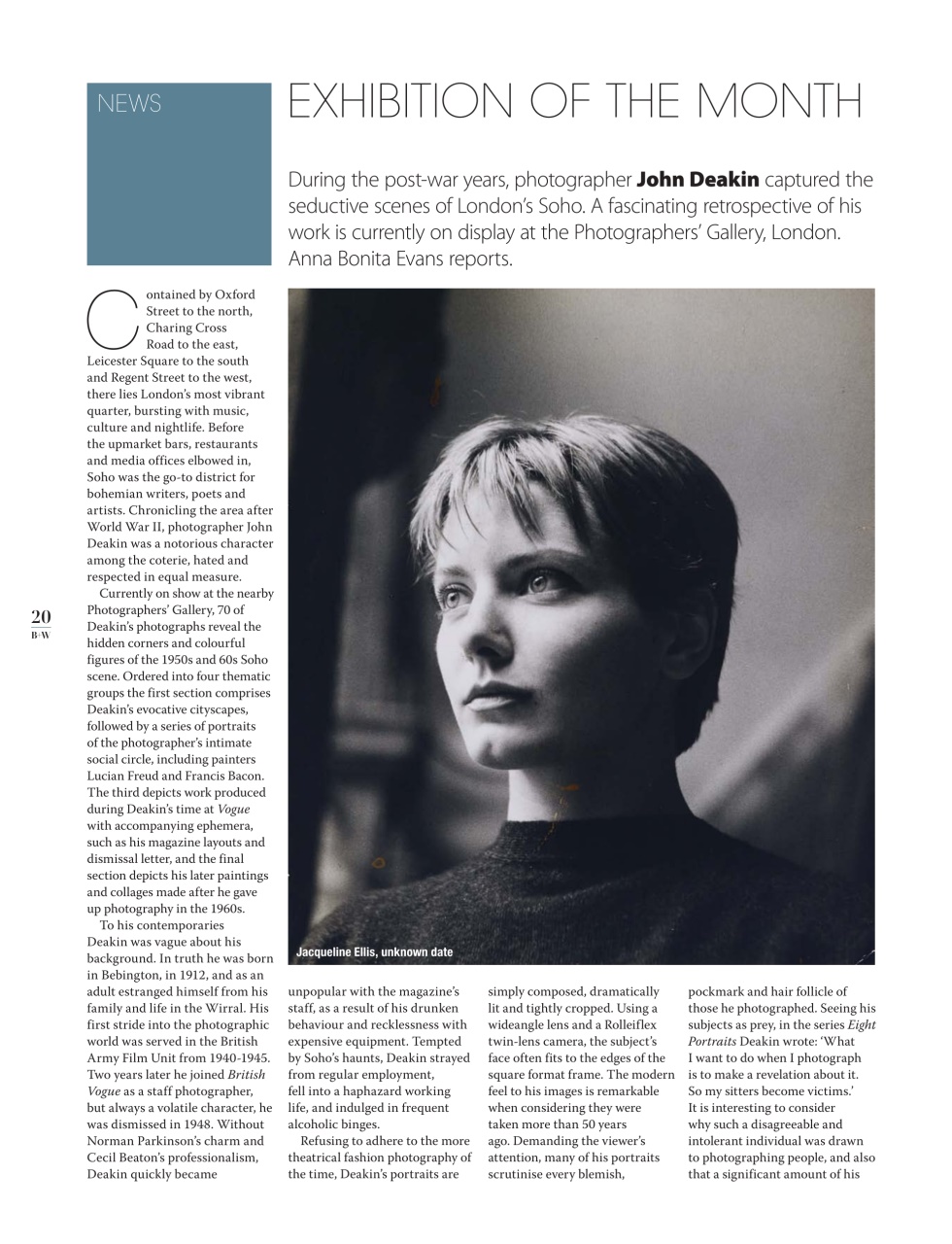 Black+White Photography Magazine June 2014 Back Issue