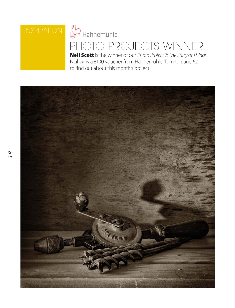 Black+White Photography Magazine June 2014 Back Issue