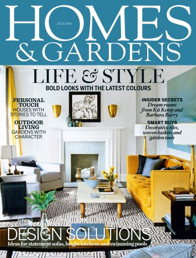 Homes Gardens Magazine July 2014 Subscriptions Pocketmags