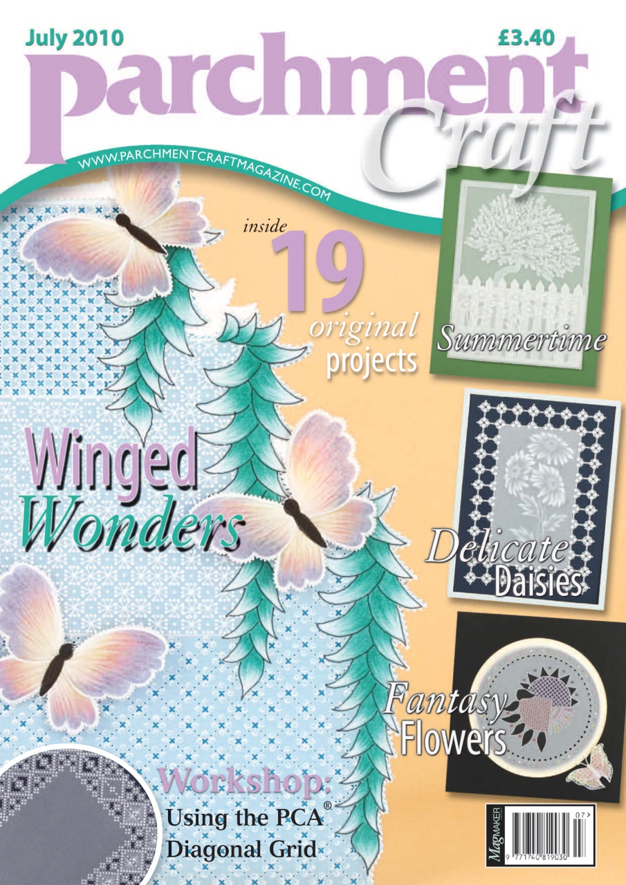 Parchment Craft Magazine July 2010 Subscriptions Pocketmags
