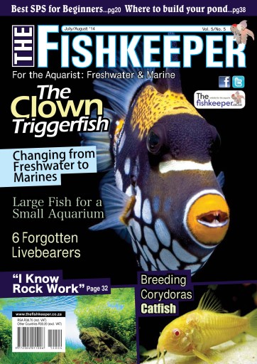 The Fishkeeper Magazine - JulyAugust 2014 Back Issue