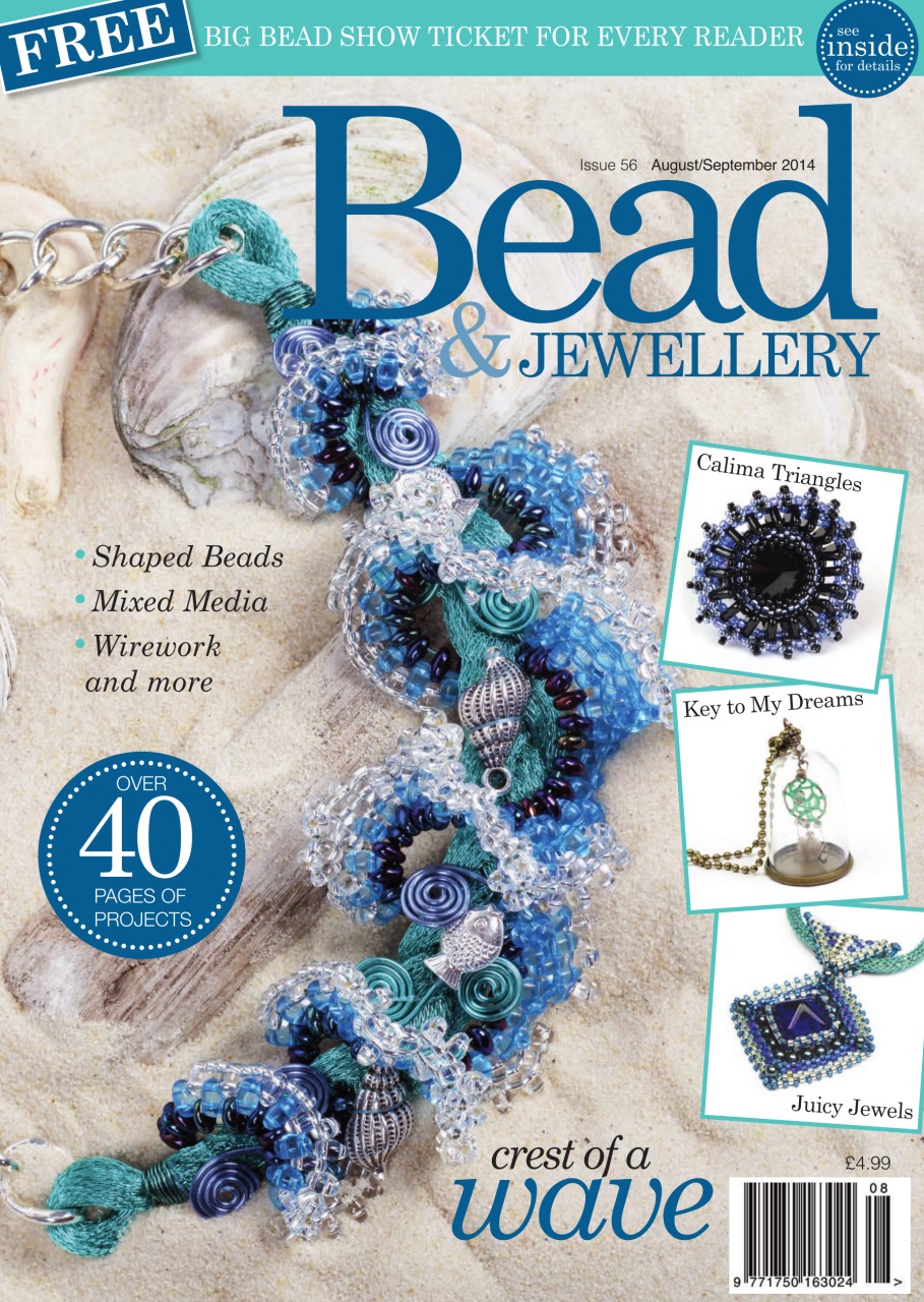Bead & Jewellery Magazine Issue 56 Back Issue