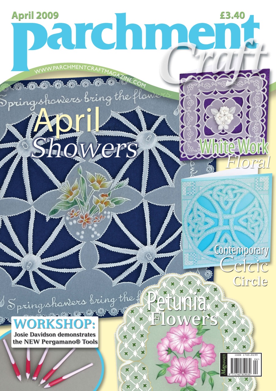 Parchment Craft Magazine April 2009 Back Issue