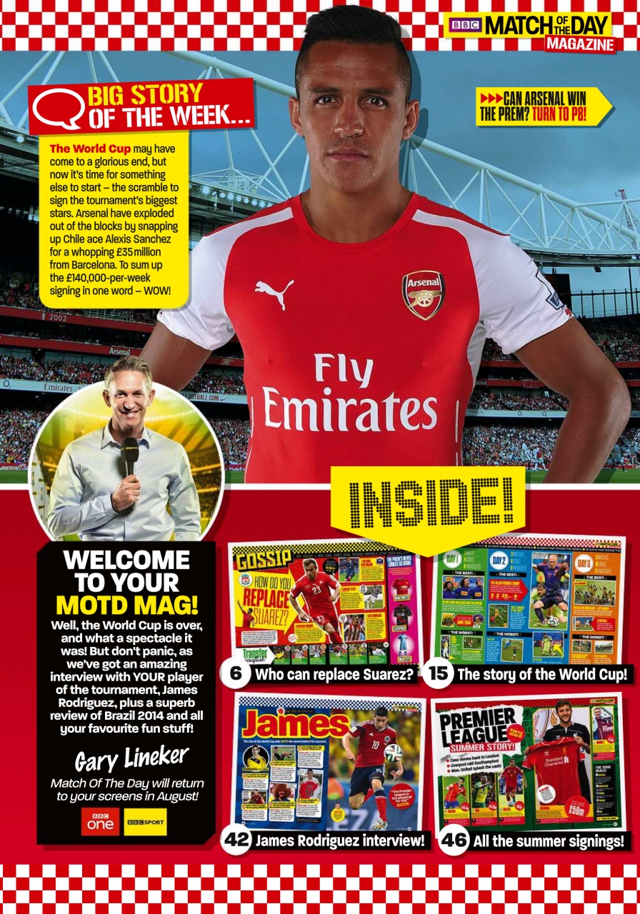 Match of the Day Magazine Issue 317 Back Issue