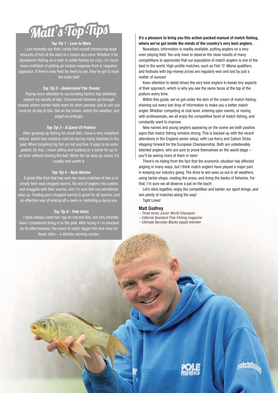 Match Fishing Magazine - The Ultimate Guide To Match Fishing Special Issue