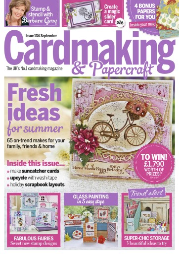 Cardmaking & Papercraft Magazine - September 2014 Back Issue