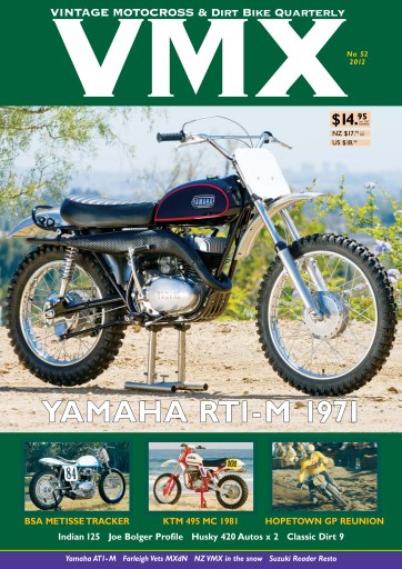 Issue #28 VMX Magazine Vintage MX & Dirt Bike AHRMA 