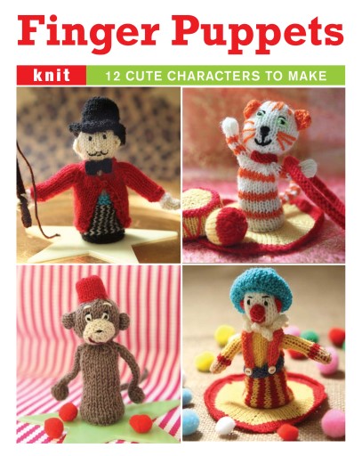 knitted finger puppets