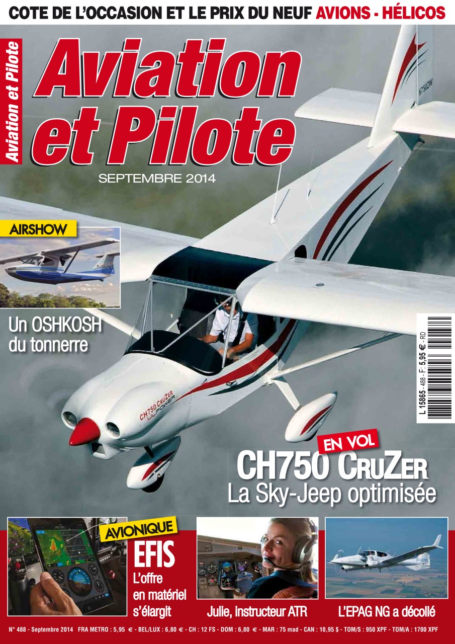 Aviation et Pilote Magazine - Septembre 2014 Vorige editie