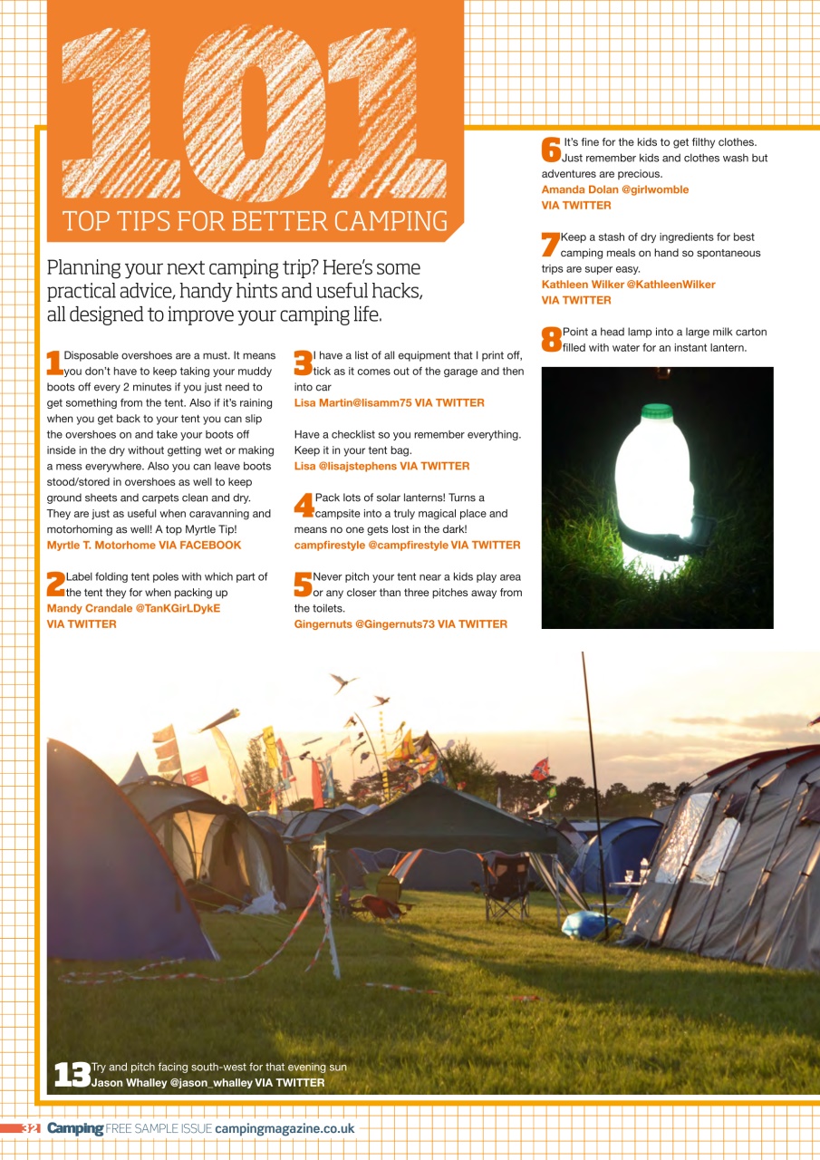 Camping Magazine FREE BUMPER ISSUE Special Issue