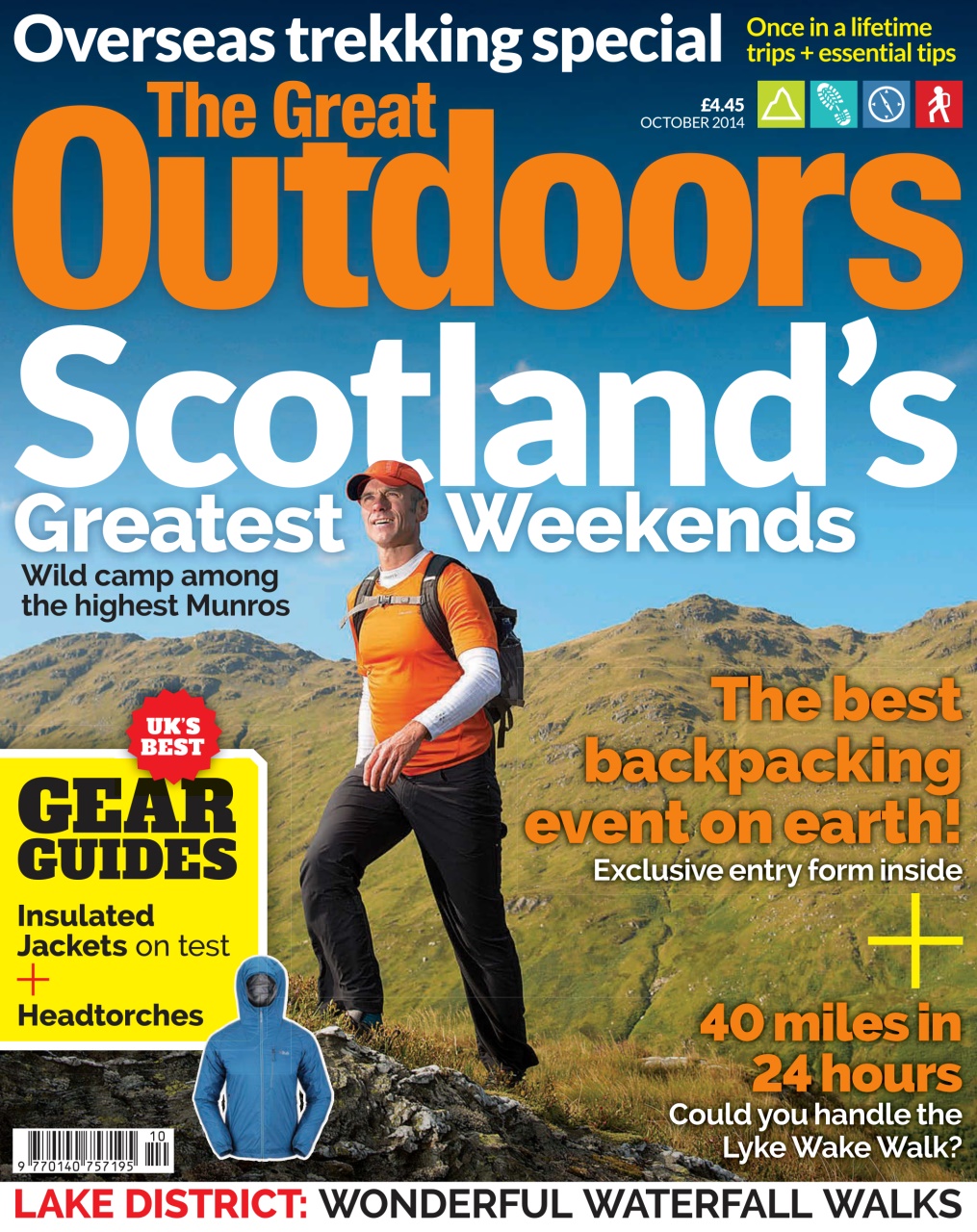 TGO The Great Outdoors Magazine October Scotland's Best Weekends