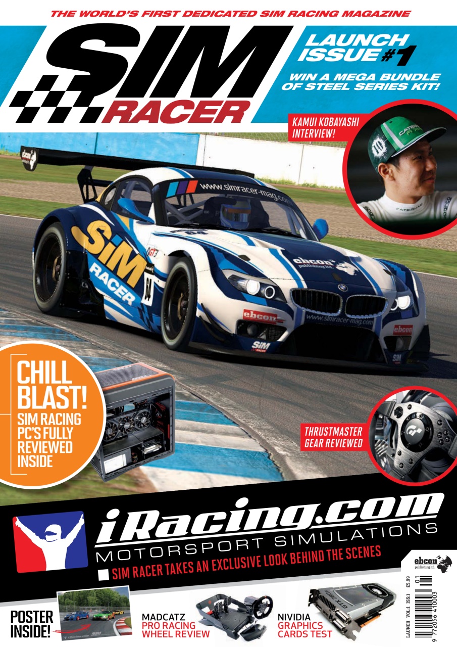 Sim Racer Magazine - Volume 1 Issue 1 Back Issue