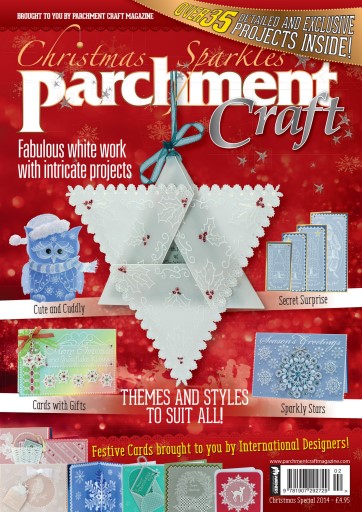 Download Parchment Craft Magazine Christmas Sparkles 2014 Subscriptions Pocketmags PSD Mockup Templates