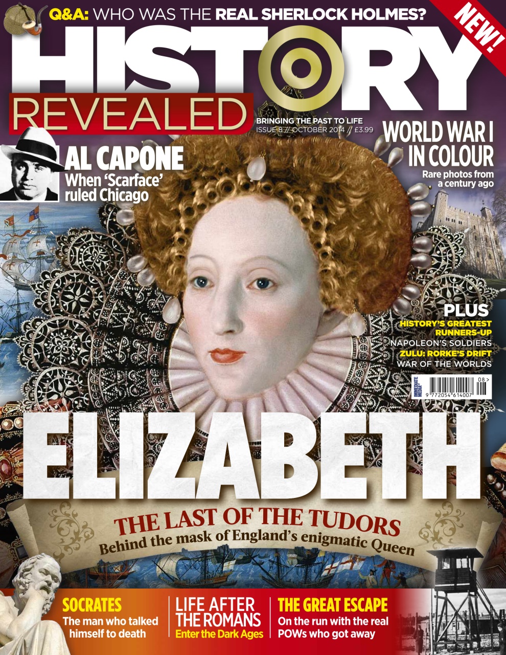 BBC History Revealed Magazine October 2014 Back Issue