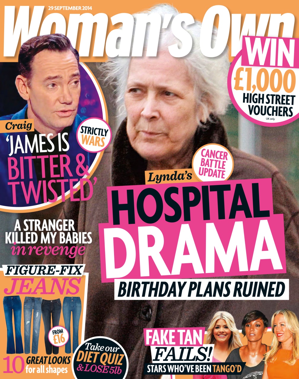 Woman s Own Magazine 29 Sep 14 Back Issue