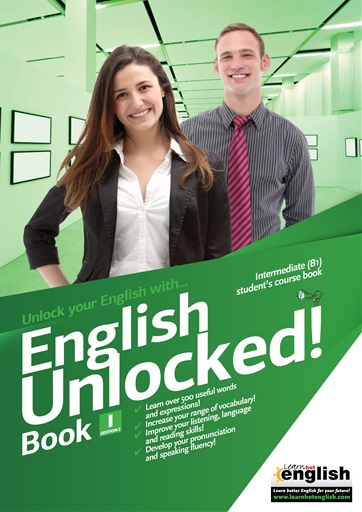 Learn Hot English Magazine - English Unlocked! Intermediate (B1) BOOK 1 ...