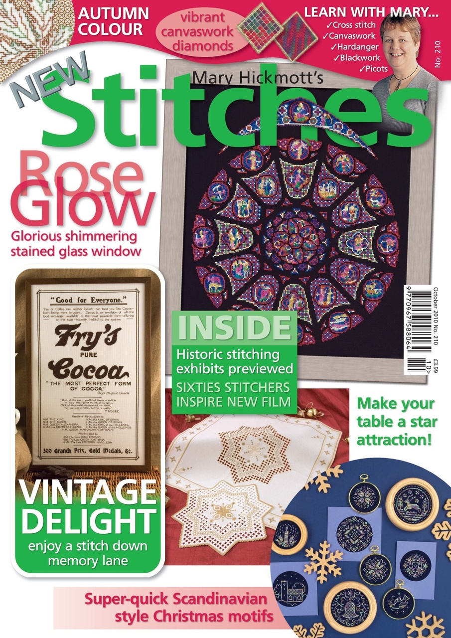 New Stitches Magazine 210 Back Issue New Stitches Magazine 210 Back Issue
