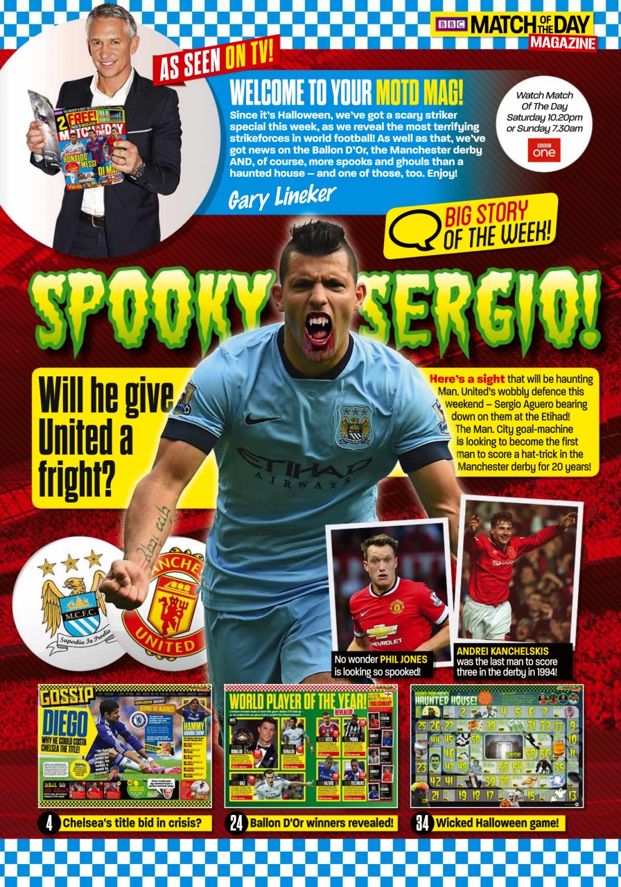 Match of the Day Magazine Issue 332 Back Issue