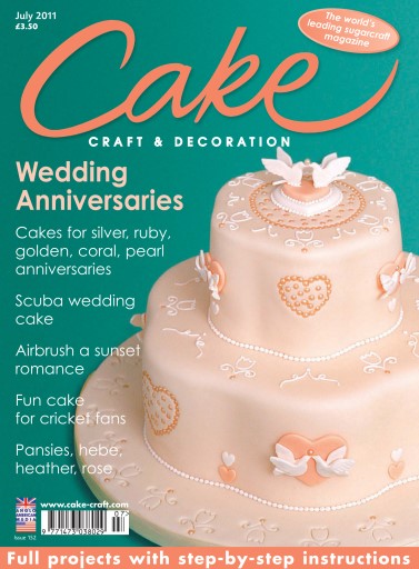 Cake Decoration Sugarcraft Magazine July 2011 Subscriptions