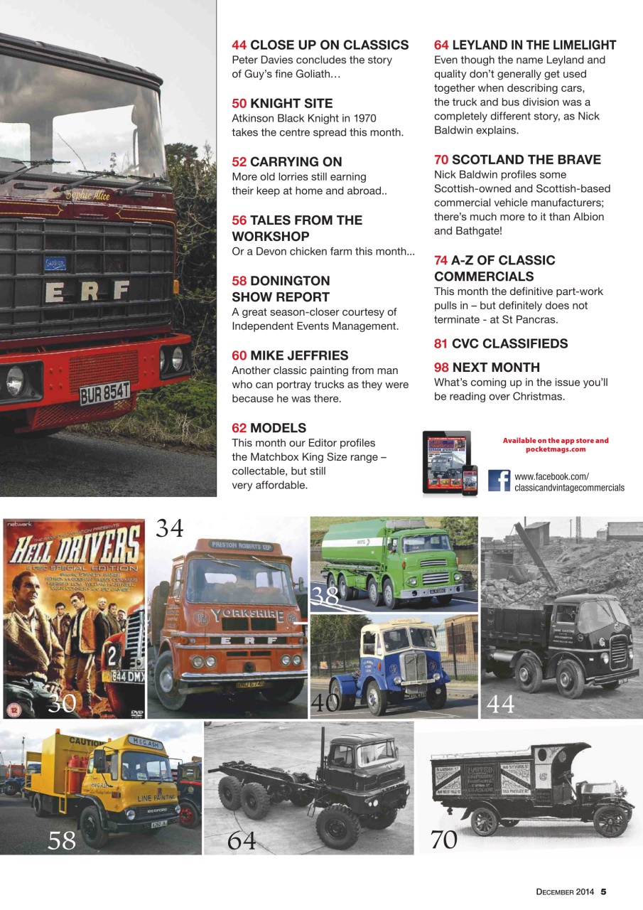 Classic & Vintage Commercials Magazine Vol.20 No.4 ERF MSeries